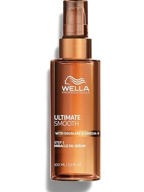 Wella Professionals ULTIMATE SMOOTH Miracle Oil Serum for Dry Dull & Frizzy Hair